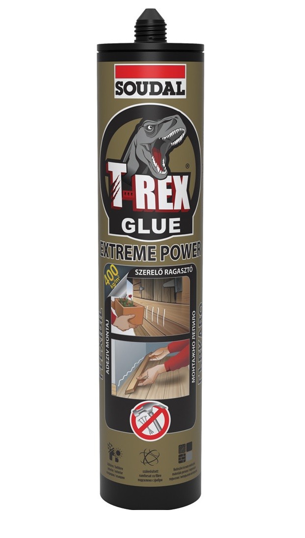 Soudal T-Rex Gold Szerelragaszt 290 ml