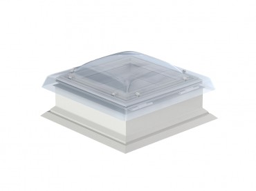 Velux, Fel�lvil�g�t� kupola, CVP 120120 0073U + ISD 120120 0010, polikarbon�t, 120x120 cm