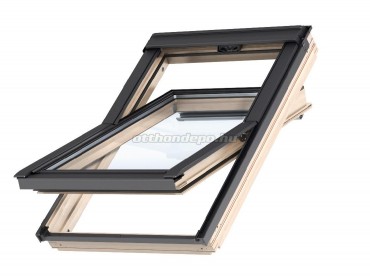 Velux, Tet�t�ri ablak, GZL SK08 1051, 2-r�teg� �vegez�s, lakkozott fa, 114x140 cm
