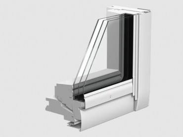 Velux, Tet�t�ri ablak, GLL CK04 1061, 3-r�teg� �veg, 55x98 cm