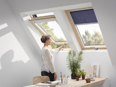 Velux, Tettri ablak GLL FK06 1061B 66x118 cm, 3-rteg veg