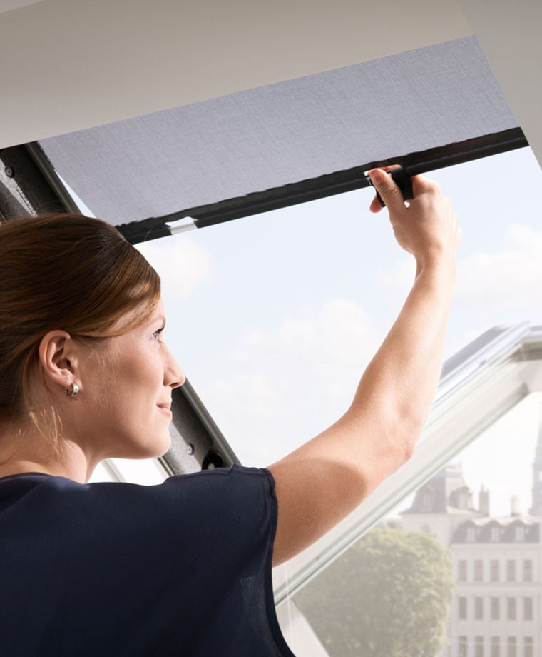Velux, K�ls� h�v�d� rol�, MHL SK00 5060, fekete