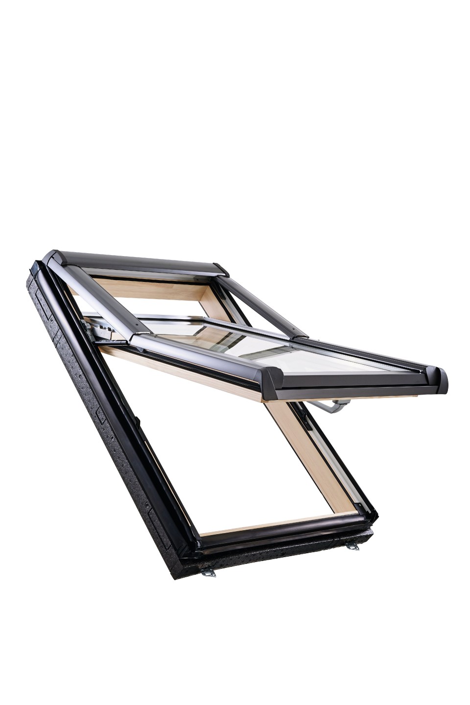 Roto, Tet�t�ri ablak, WDF R79 H WD, 3-r�teg� �veggel, H�szigetel� Csomaggal, 74x118 cm (7/11)