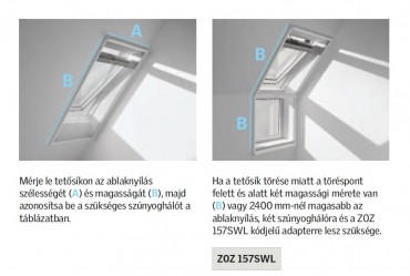 Velux, Sznyoghl ZIL CK02 0000SWL