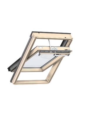 Velux, Tettri ablak GGL UK10 307021, 134x160 cm, 2-rteg veg, fa, ragasztott veg