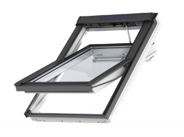 Velux, Elektromos tet�t�ri ablak, GGU PK08 007021, 2-r�teg� �veg, m�anyag bevonat fa maggal,  94x140 cm