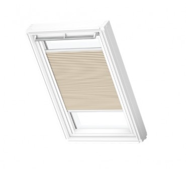 Velux, F�nyz�r� dupla plisz�, FHC M08 1045S, alu sz�n� oldalvezet� s�nnel