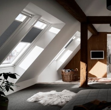 Velux, Fnyzr dupla plisz, FHC M08 1045S, alu szn oldalvezet snnel, 78x140 cm