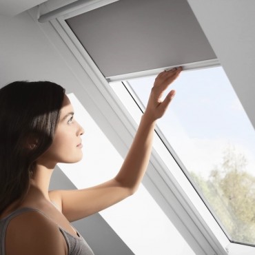 Velux, Bels� f�nyz�r� rol�, DKL MK08 m�ret, feh�r s�n, standard sz�n