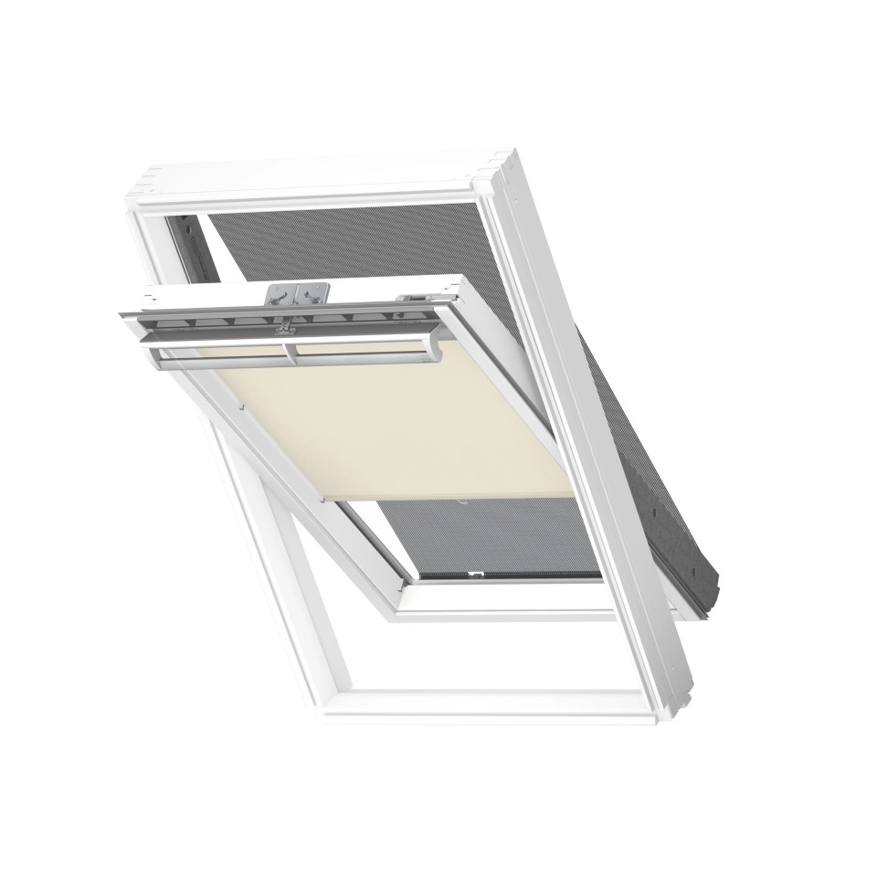 Velux, K�ls� h�v�d� rol� �s kamp�s rol� csomag, ROP SK00 alu s�n, Standard sz�n, SK m�ret� ablakhoz