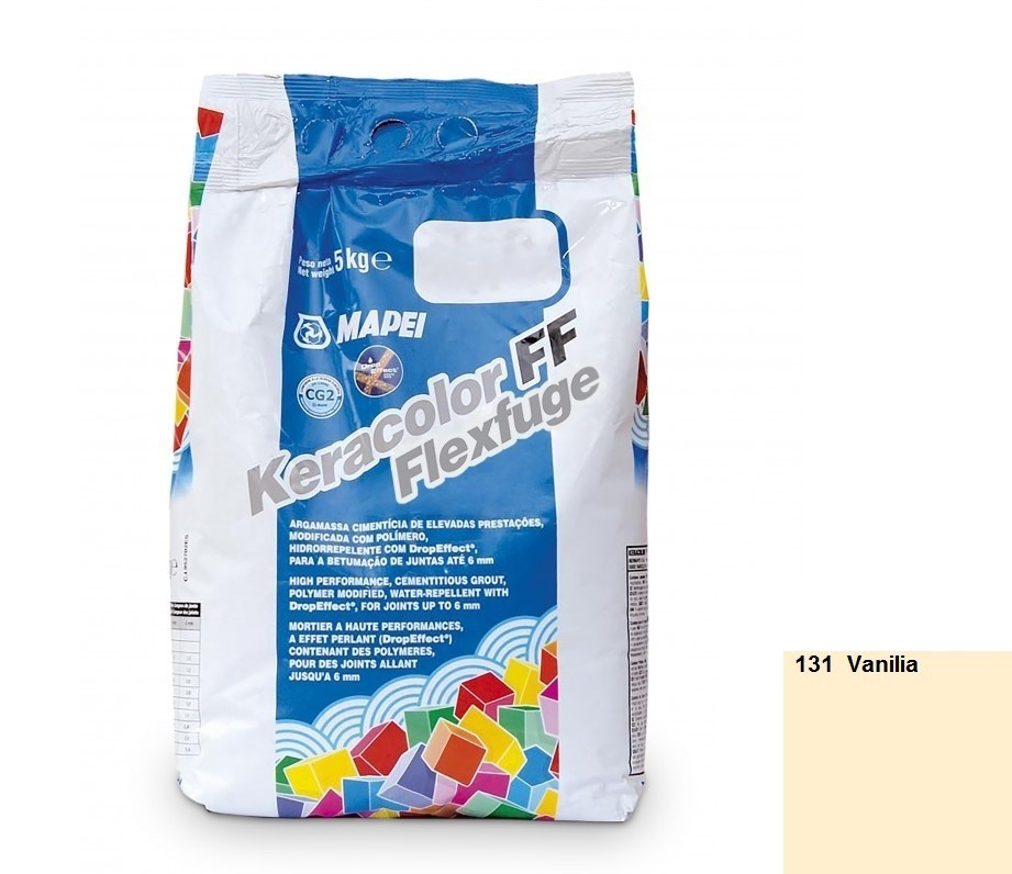 Fug�z�, Mapei, Keracolor FF Flex Nr.131 Van�lia 5 kg