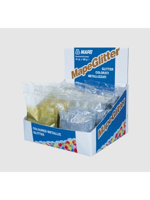 Mapei Mapeglitter Sznezett csillm silver 0,1 kg