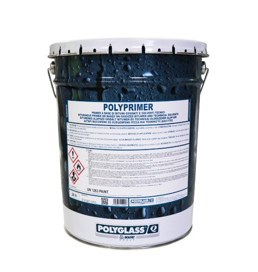 Alapoz, Mapei, Polyprimer, oldszeres bitumenes kellst, 20 L