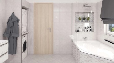 Dekorcsempe, Zalakermia, Albus ZBD 42012, fnyes, 25x40 cm