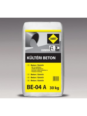 Sakret BE-04A Beton esztrich C30, kl- s beltri 0-4 mm 30 kg
