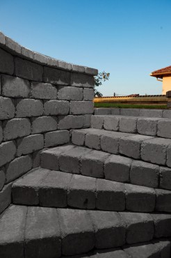 KK Kavics Project Aquincum Blokk antracit 15x20x40 cm