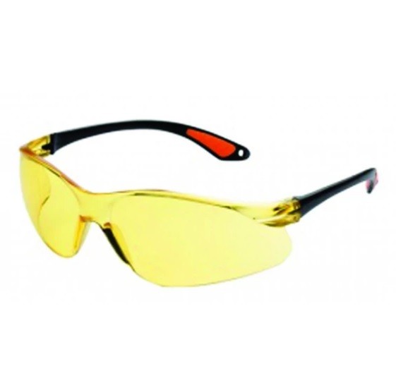 Vdszemveg srga lencsvel