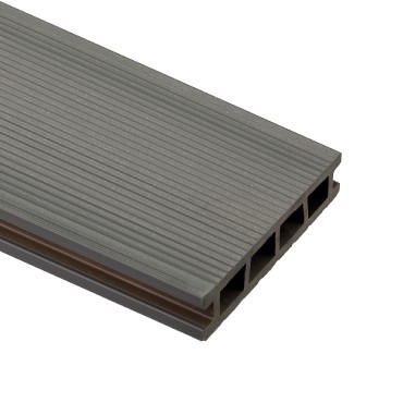 Bergdeck WPC teraszburkolat csiszolt fellet, antracit, 2,40 m/szl, 15 cm x 25mm BD1001