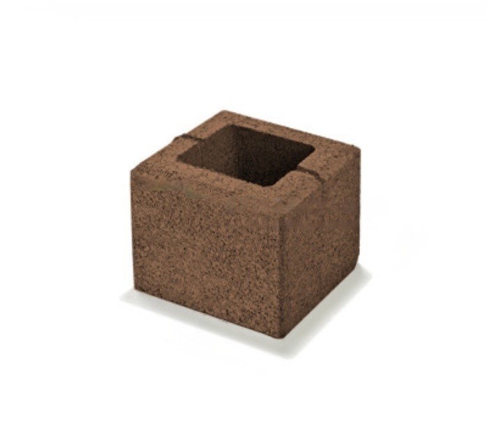 Semmelrock Rivago Kertselem flk mokka 20x20x16 cm