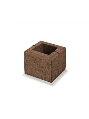 Semmelrock Rivago Kertselem flk mokka 20x20x16 cm