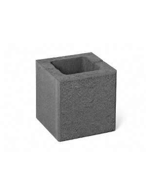 Leier Modern ker�t�sk� nat�r f�lk� carbon 20x20x20 cm