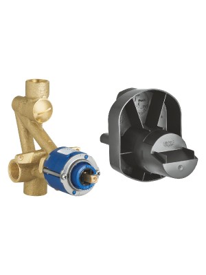 Alaptest, Grohe 33963000, egykaros, univerzlis falba pthet test, kdhoz s zuhanyhoz