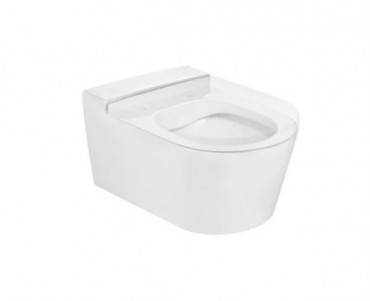 Roca Inspira round WC wall-hung white 560x370 mm