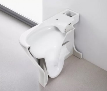 Roca The Gap Monoblokkos WC cssze mlyblts, als/hts kifolys, kompakt, Clean rim 60 cm