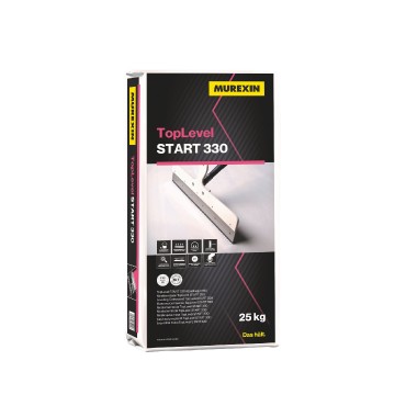 Aljzatkiegyenlt, Murexin Toplevel Start 330, standard 3-30 mm, 25 kg
