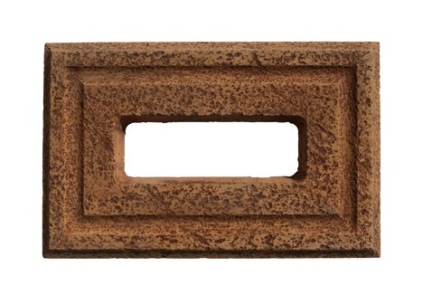 Aljzat, Fabrostone, Elektromos aljzat, kapcsol� alatti falburkolat-elem, 27,5x36x2,5 cm
