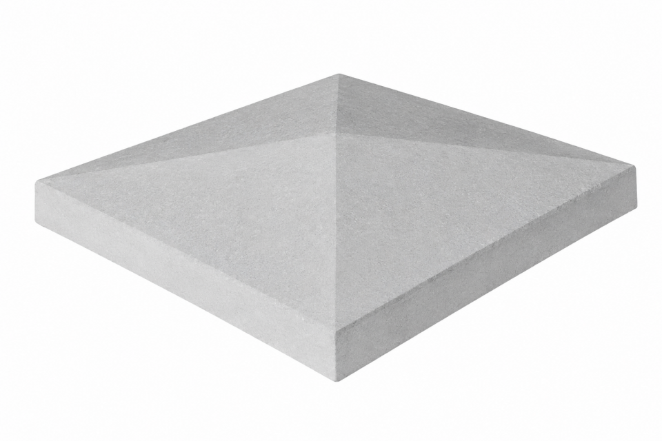 Fabrostone Pill�r fedlap betonsz�rke 45,5x45,5x5-10 cm