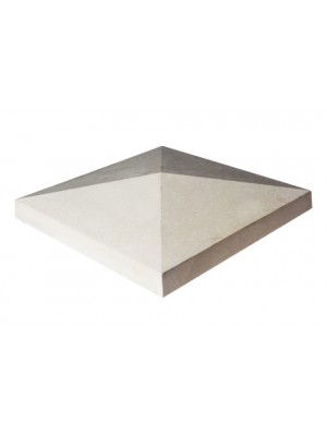 Fabrostone Pillr fedlap szrke 46x46x5 cm