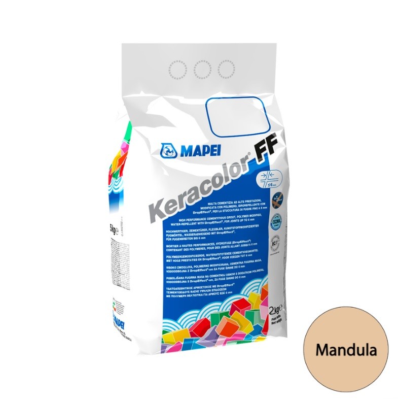 Mapei Keracolor FF Flex Fugz 6 mm-ig 138 mandula 2 kg