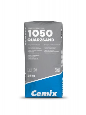 Kvarchomok, Cemix Sand 1050, 25 kg (trkvek fuginak kitltsre)