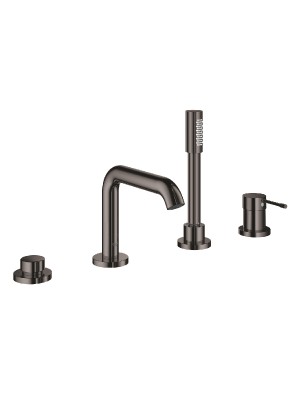 Grohe Essence New 4-lyukas, egykaros kdkombinci, hard graphite, 19578A01