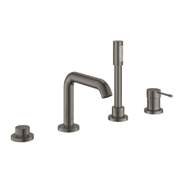 Grohe Essence k�dt�lt�, 4-lyukas k�dperemre szerelhet�, brushed hard graphite, 19578AL1