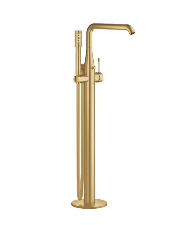 Grohe Essence szabadon�ll� k�dt�lt�, t�rben �ll� k�dhoz, brushed cool sunrise, 23491GN1