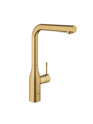 Grohe Essence Mosogat csaptelep egykaros, kihzhat zuhanyfejjel, brushed cool sunrise