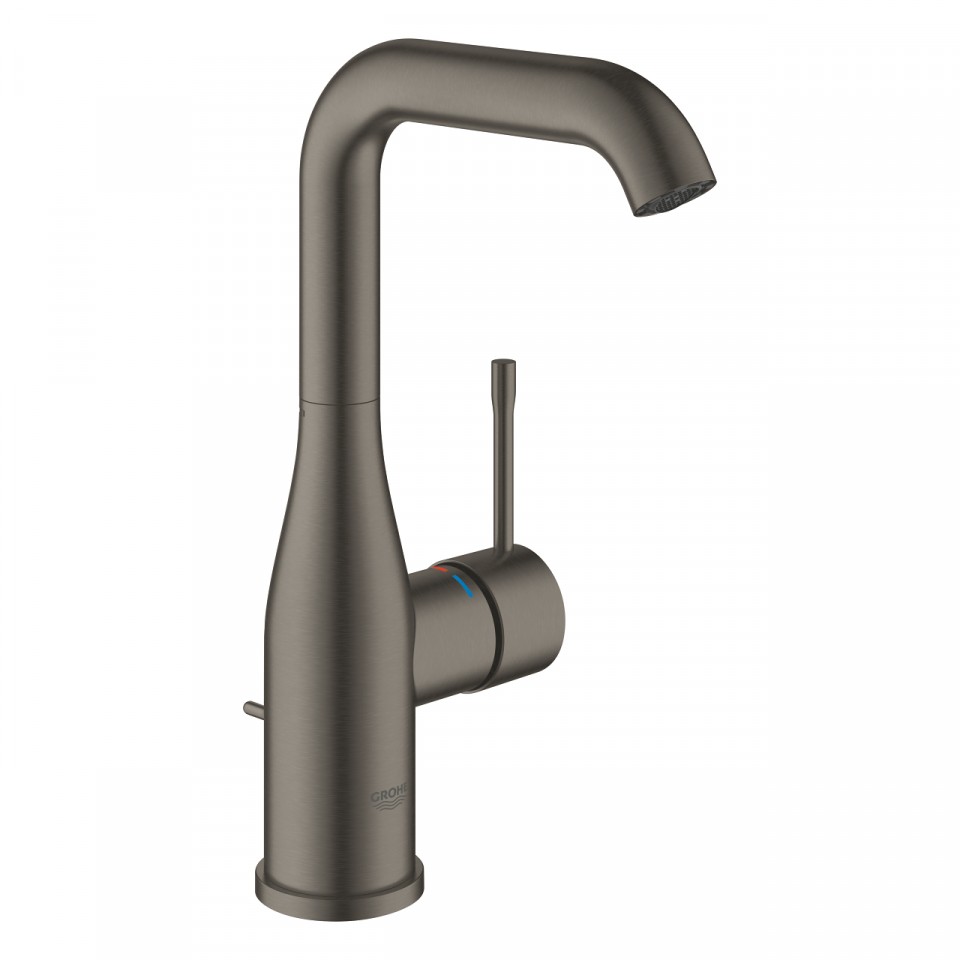 Grohe Essence egykaros mosd�, L-es m�ret, brushed hard graphite, 32628AL1
