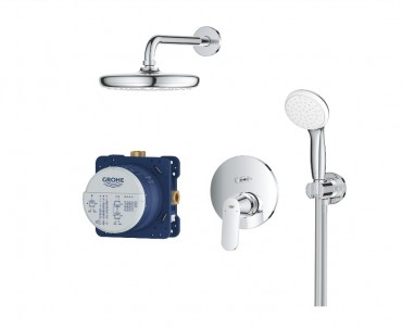 Grohe Eurosmart Cosmopolitan zuhanyrendszer Tempesta 210 fejzuhannyal 25219001