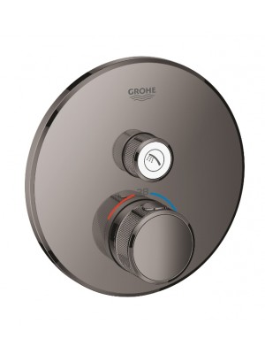 Grohe GRT SmartControl THM term. kerek, 1 fogyaszts 29118A00, hard graphite