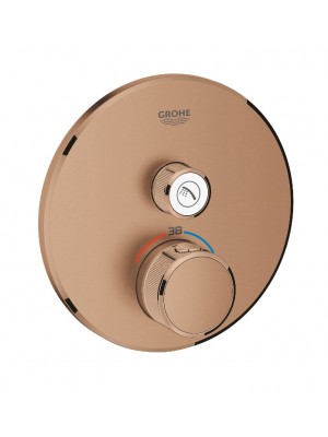 Grohe GRT SmartControl THM term. kerek, 1 fogyaszts 29118DL0, warm sunset csiszolt