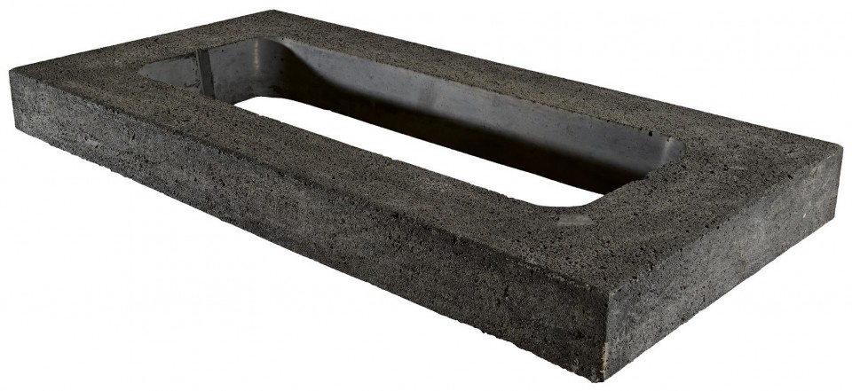 KK Kavics Manufakt�ra Vez�v T�mfal f�lk� antracit  58x29x6 cm