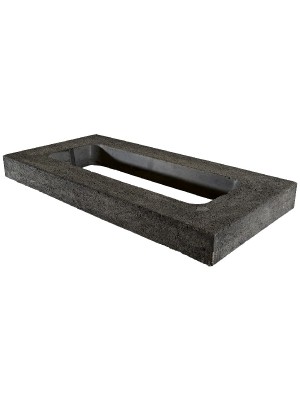 KK Kavics Manufaktra Vezv Tmfal flk antracit  58x29x6 cm