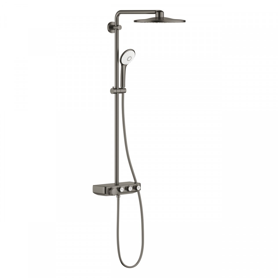 Grohe Euphoria SmartControl 310 Termoszt�tos zuhanyrendszer Rainshower SmartActive 310 fejzuhany, brushed hard graphite 26507AL0