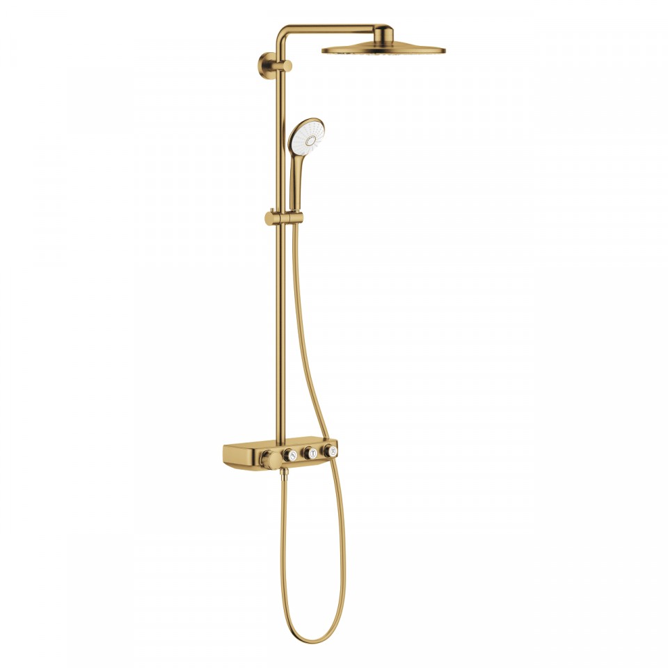 Grohe, Euphoria Smart Control 310 26507GN0, Termoszttos zuhanyrendszer, brushed cool sunrise, 1,75 m