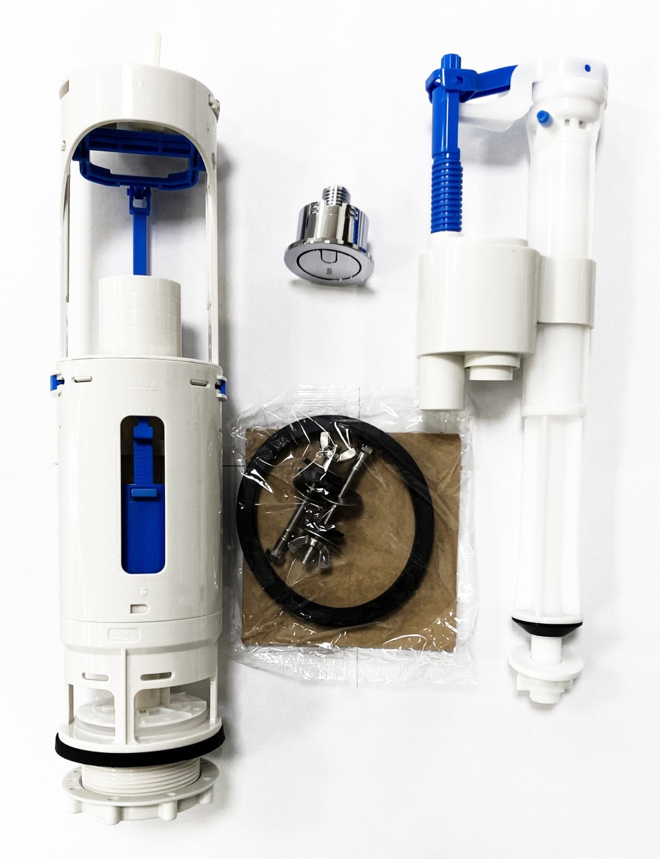 �bl�t�szelep k�szlet, Roca AH0004900R, Roca WC-hez, als� bek�t�s� t�lt�