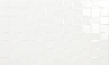 Dekorcsempe, Geotiles, Cubic Blanco, f�nyes 33,3x55 cm, 02-870-012-7864