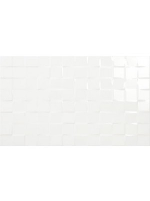 Geotiles Cubic Blanco fnyes 33,3x55 cm dekorcsempe, 02-870-012-7864
