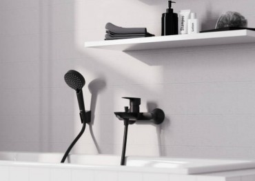 Hansgrohe PorterS Zuhanytart, matt fekete 28331670